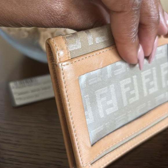 Fendi Zucca PVC & Leather Cardholder Wallet - Picture 5 of 12